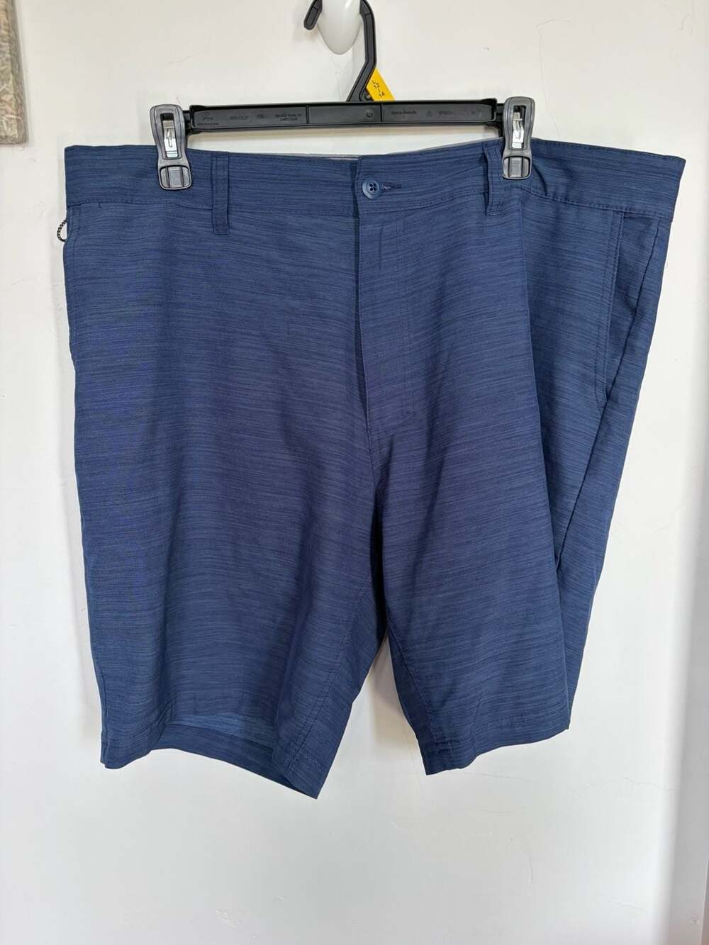 Ron Jon Surf‎ Shop Men's Navy Textured Hybrid Walk Shorts Size 38
